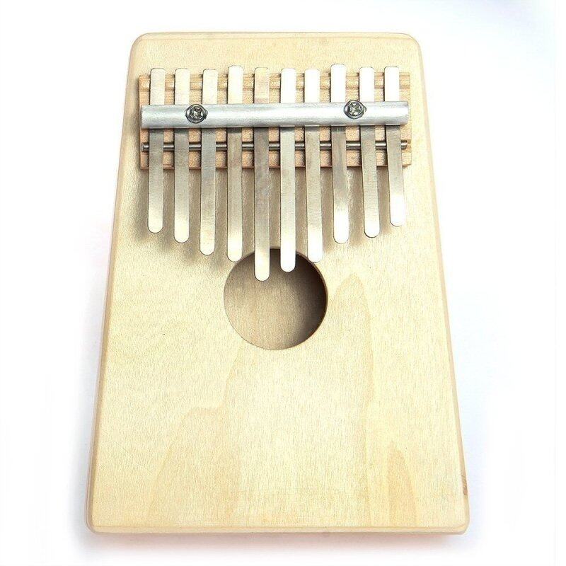 Mbira Thumb Piano 10 Key Finger Thumb Piano Kalimba Thumb Piano Mbira Likembe Sanza African Thumb Piano Natural Malaysia