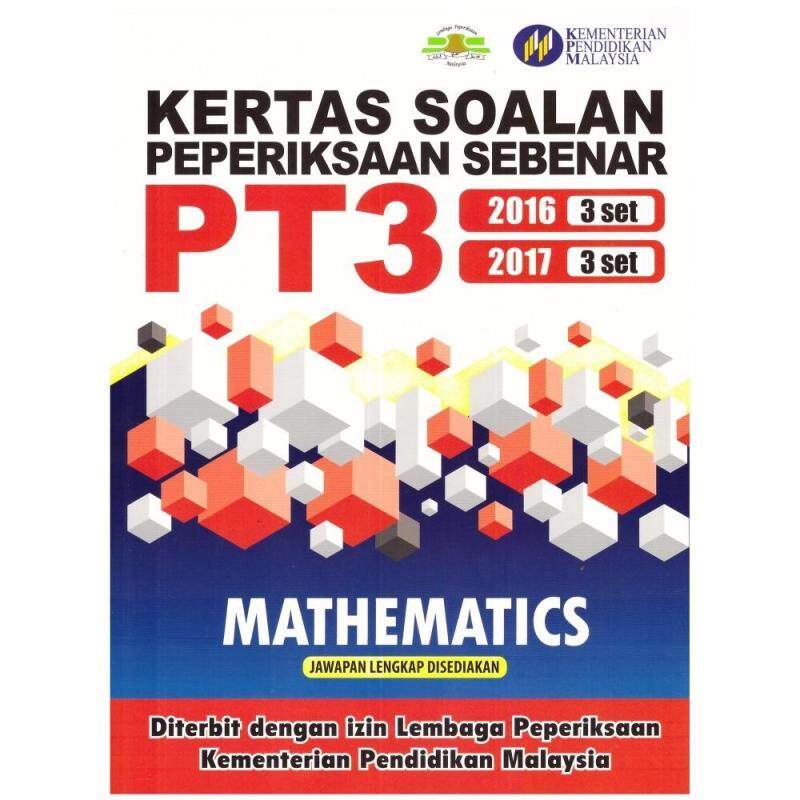 MBQ BOOKS Kertas Soalan Peperiksaan Sebenar PT3 Mathematics 2016.2017 Malaysia