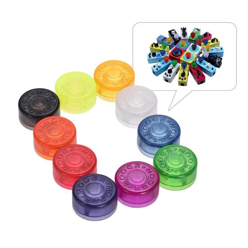 MOOER 10pcs Footswitch Topper Protector Colorful Plastic Bumpers for Guitar Effect Pedal(Random Color Delivery) Malaysia