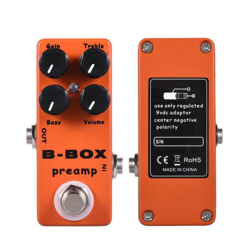 MOSKY B-Box Electric Guitar Preamp Overdrive Effect Pedal Full Metal Shell True Bypass Malaysia