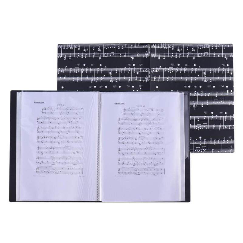 Music Sheet Score File Paper Documents Storage Folder Holder Plastic A4 Size 40 Package Pockets Malaysia