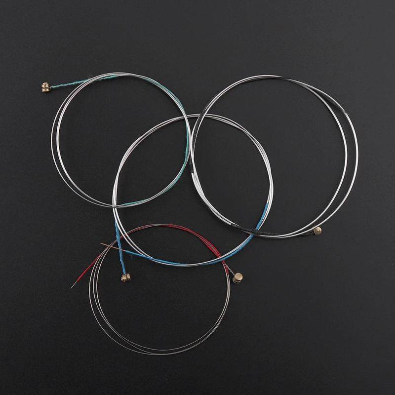 4pcs Violin Strings Musical Instrument Parts Accessories Violin Strings E-A-D-G Steel Core Nickel Malaysia