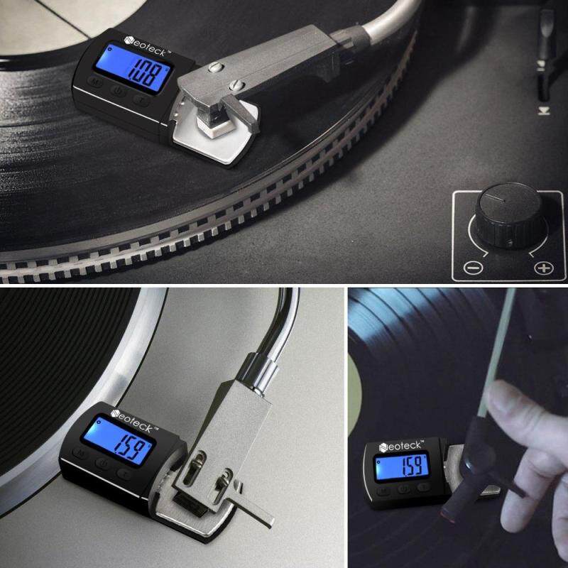 Neoteck LED Digital Cartridge Stylus Tracking Force Scale Gauge 0.01g Highly Sensitive For Tonearm Phono Cart Malaysia