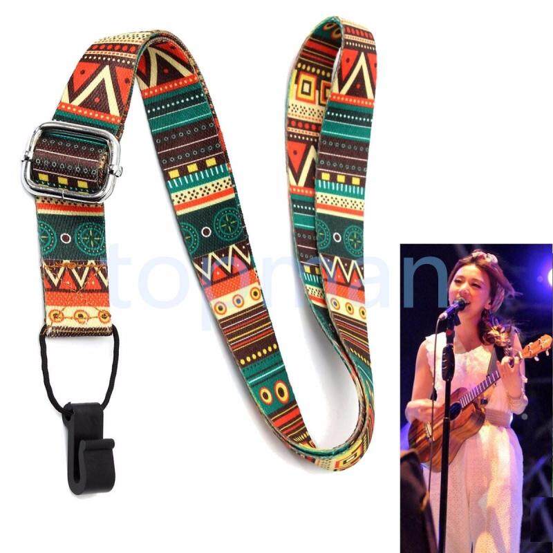 New Adjustable Nylon Ukulele Strap Belt Sling Bag Snap-on Ukulele Strap With Hook For Ukulele Guitar Malaysia