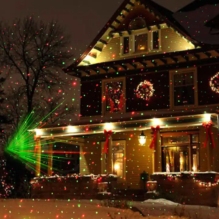 Outdoor Moving Full Sky Star Christmas Laser Projector Lamp Sky Star Christmas Laser Projector Lamp