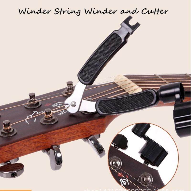 Phosphor Bronze Acoustic Guitar Strings, Light, 3 in 1 guitar tools set of Planet Waves Pro Winder String Winder and Cutter Malaysia