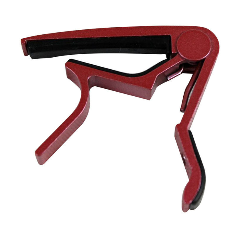 Quick Change Clamp Key Trigger Capo for Acoustic/Electric/Classic Guitar Red Malaysia