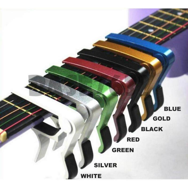 B701 Quick Change Tune Clamp Key Guitar Capo Acoustic Aluminium Alloy 2059.1 Malaysia