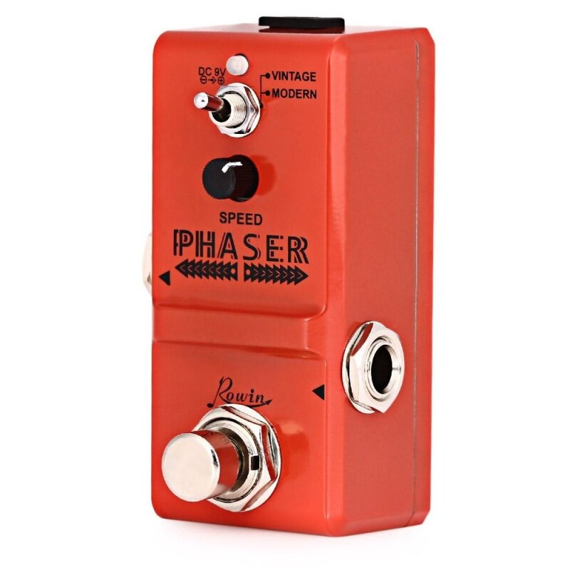 ROWIN LN - 313 Analog Phaser Guitar Effect Pedal True By Pass (Orange) Malaysia