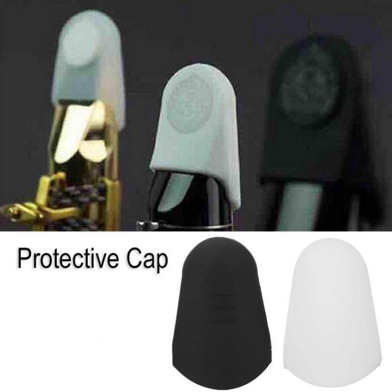 Rubber Clarinet Saxophone Mouthpiece Cap Tip Reed Protector Accessory (M-Whilte) Malaysia