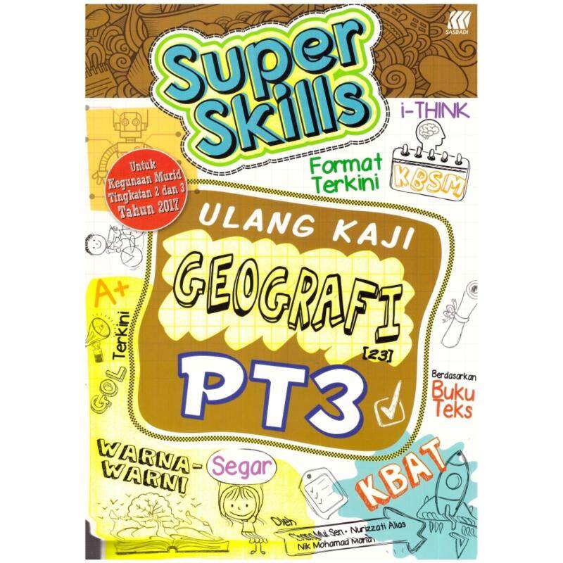 SASBADI Super Skills Ulang Kaji Geografi PT3 Malaysia