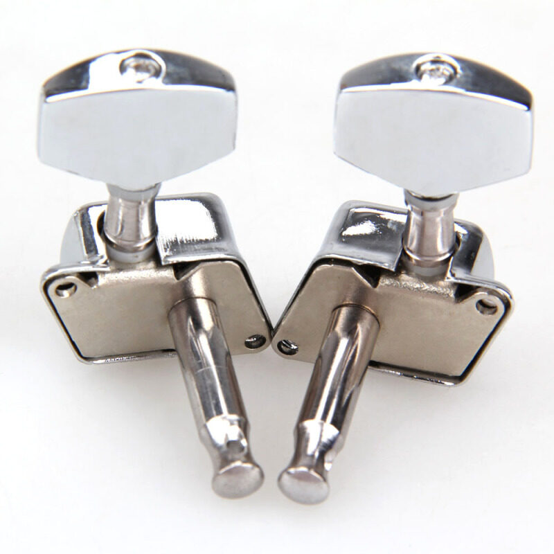 Silver 3L3R Chrome Semiclosed Tuning Pegs Machine Heads for Acoustic Guitar Malaysia