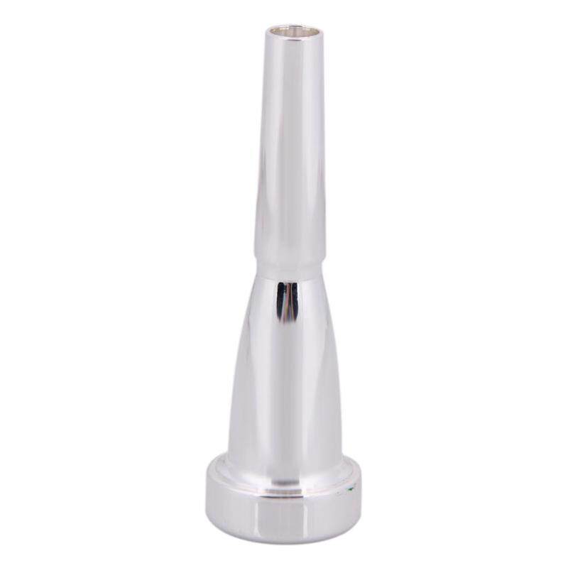 Silver Plated Mega Rich Tone Trumpet Mouthpiece 7C (Silver) Malaysia