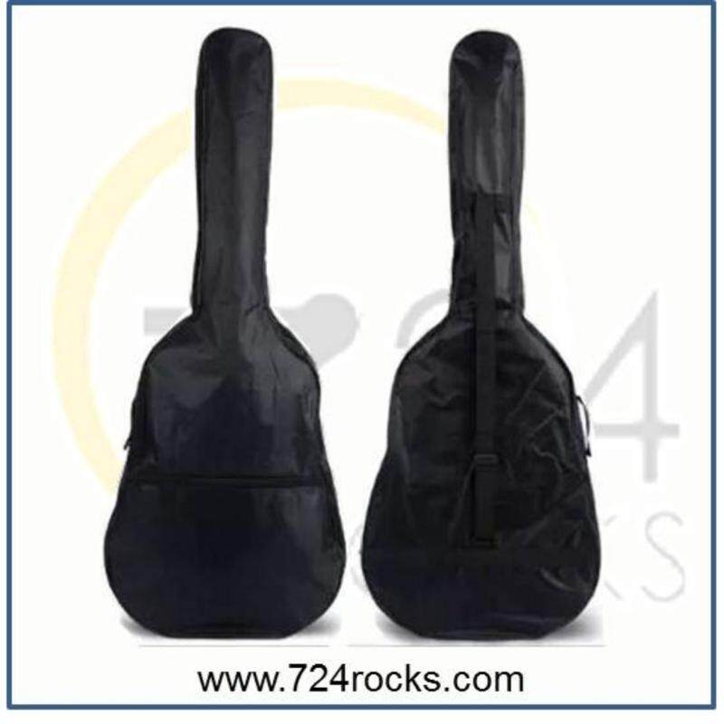 Soldier Black Guitar Bag High Quality 21inch-41inch Black Zipper Guitar Bag Guitar Accessories Instrument Bag Malaysia