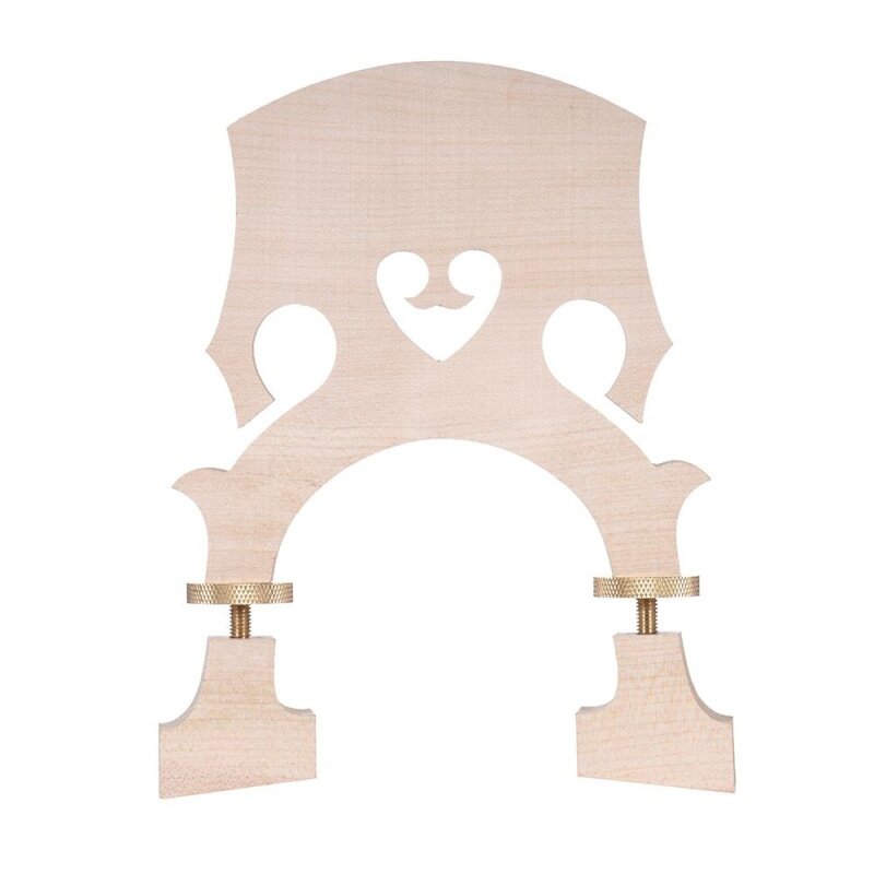 Standard Maple Bridge Replacement Part for 3/4 Size Double Bass Adjustable Upright Bass Bridge Malaysia