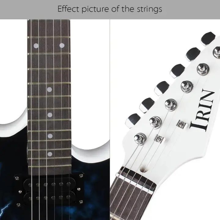 009 Electric Guitar Strings
 - Steel Core Nickel Alloy Wound 1st 6th 009 042 6pcs Electric Guitar Strings String Set Lazada