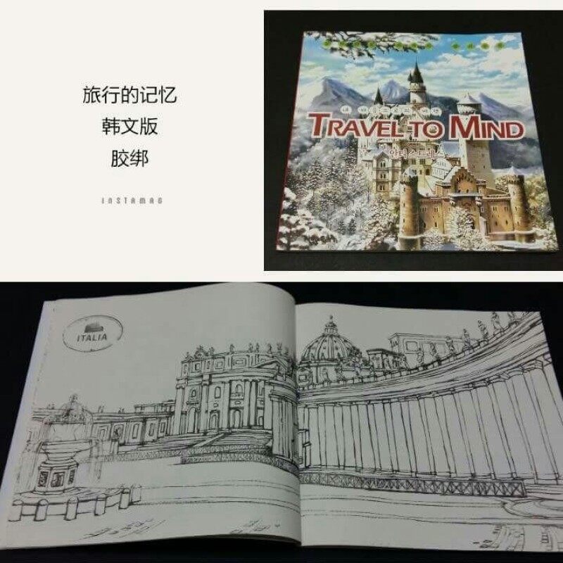Traveling Coloring Book - Travel To Mind Malaysia