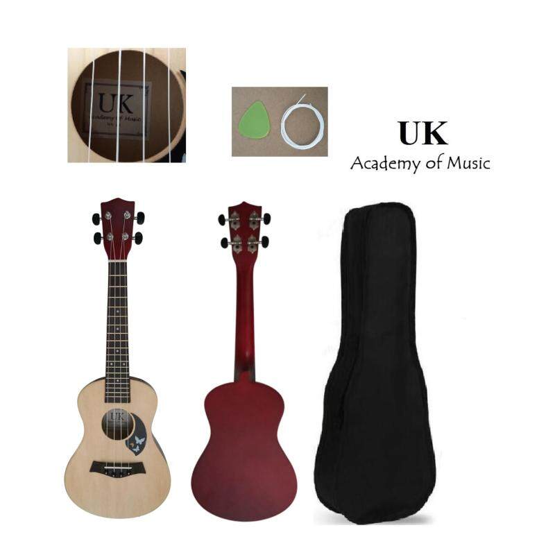 UK Concert Ukulele Professional Wood 24 Inch Free Bag, Extra One String and Pick Malaysia