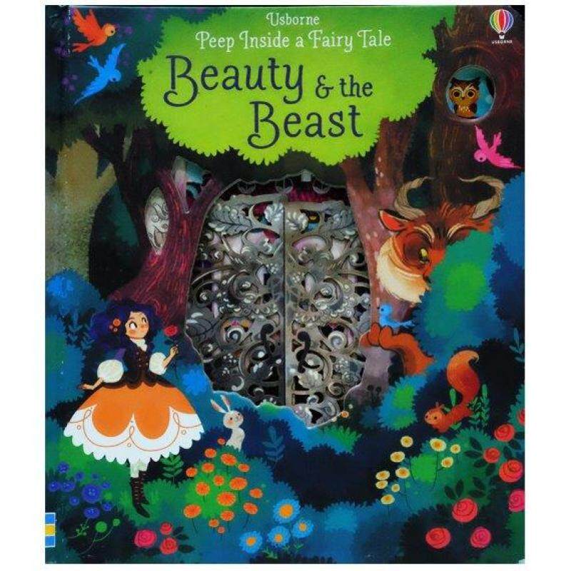 Usborne Peep Inside a Fairy Tale Beauty & the Beast Malaysia