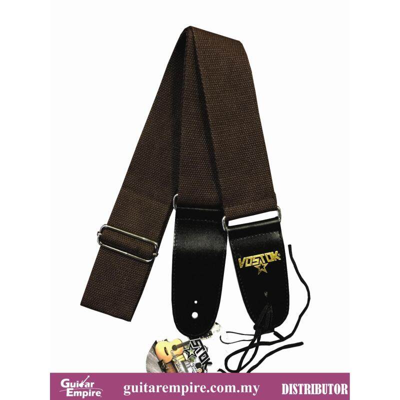 Vostok Guitar Strap Brown S201F-Suitable For Acoustic Guitar, Electric Guitar And Bass Guitar Malaysia