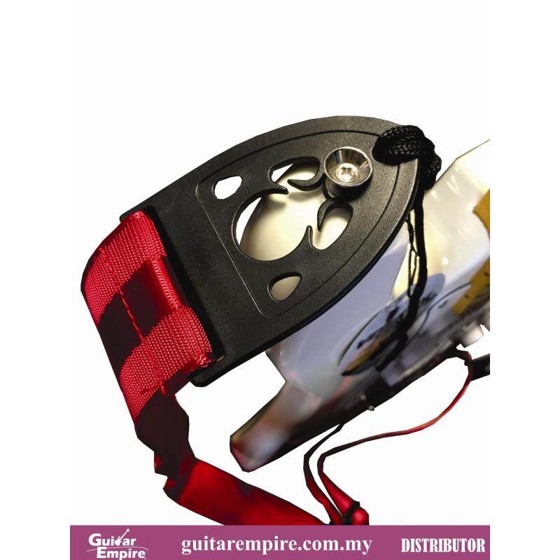 Vostok Guitar Strap Red S219 Locking Design-Suitable For Acoustic Guitar, Electric Guitar And Bass Guitar Malaysia