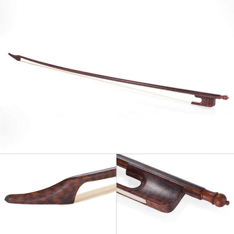 Well-balanced Baroque Style Snakewood 4/4 Cello Bow Horsehair Round Stick Outward Camber ^ Malaysia