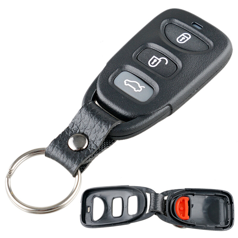 Vỏ Chìa Khóa Xe Ô Tô Điều Khiển Từ Xa 3 + 1 Nút, Phù Hợp Cho Hyundai Elantra Sonata Kia Carens