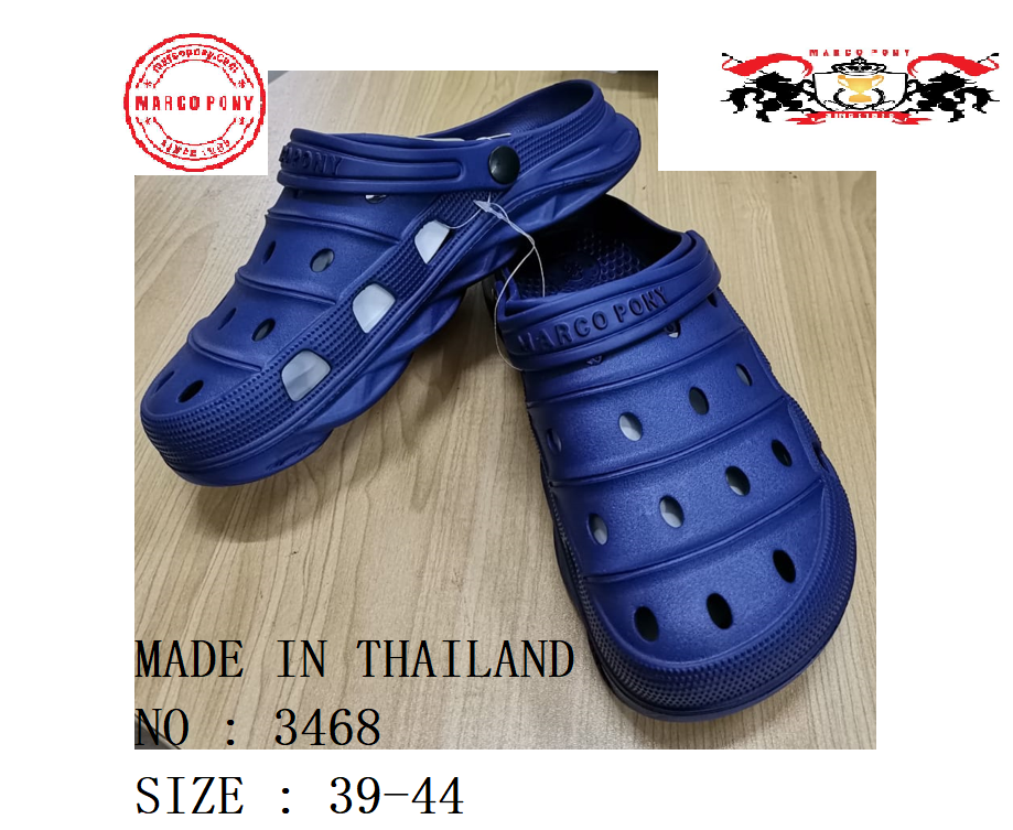 Marco Pony Casual Slippers 3468 鞋 凉鞋 拖鞋 健康拖鞋