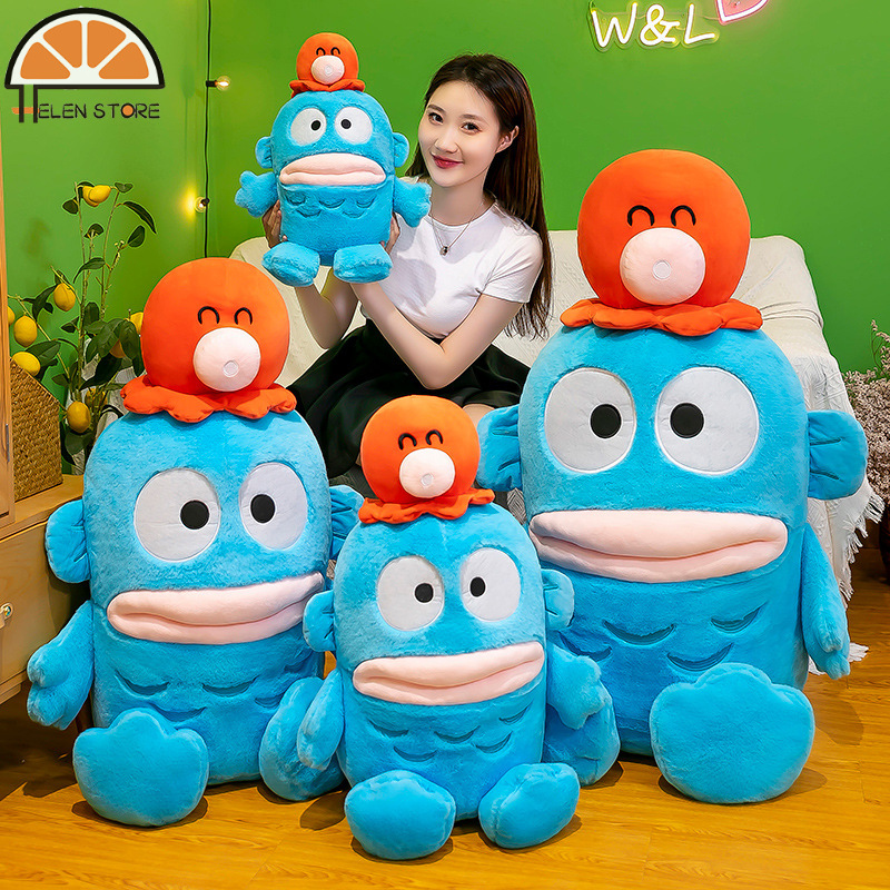 HS Plush toy mermaid doll ocean octopus doll