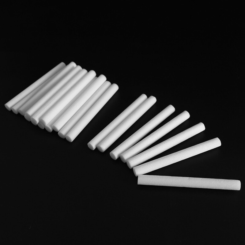 20Pcs Humidifier Filters Replacement Cotton Sponge Stick for USB Humidifier Aroma Diffusers Mist Maker Air Humidifier