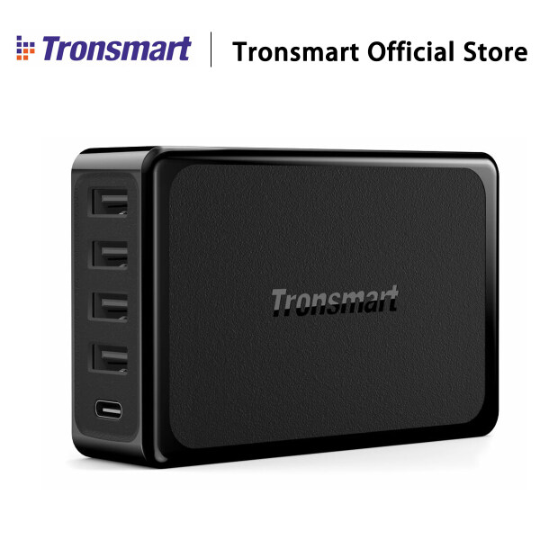 Tronsmart U5P 5-Port VoltIQ USB Ổ Sạc Nhanh 60W USB-C Bộ Sạc Để Bàn