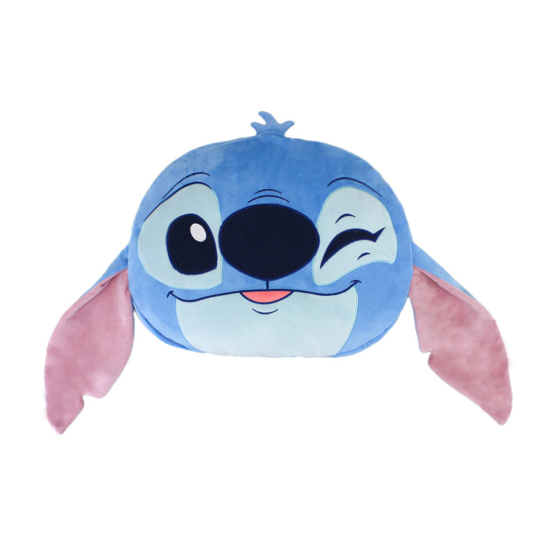 stitch emoji pillow