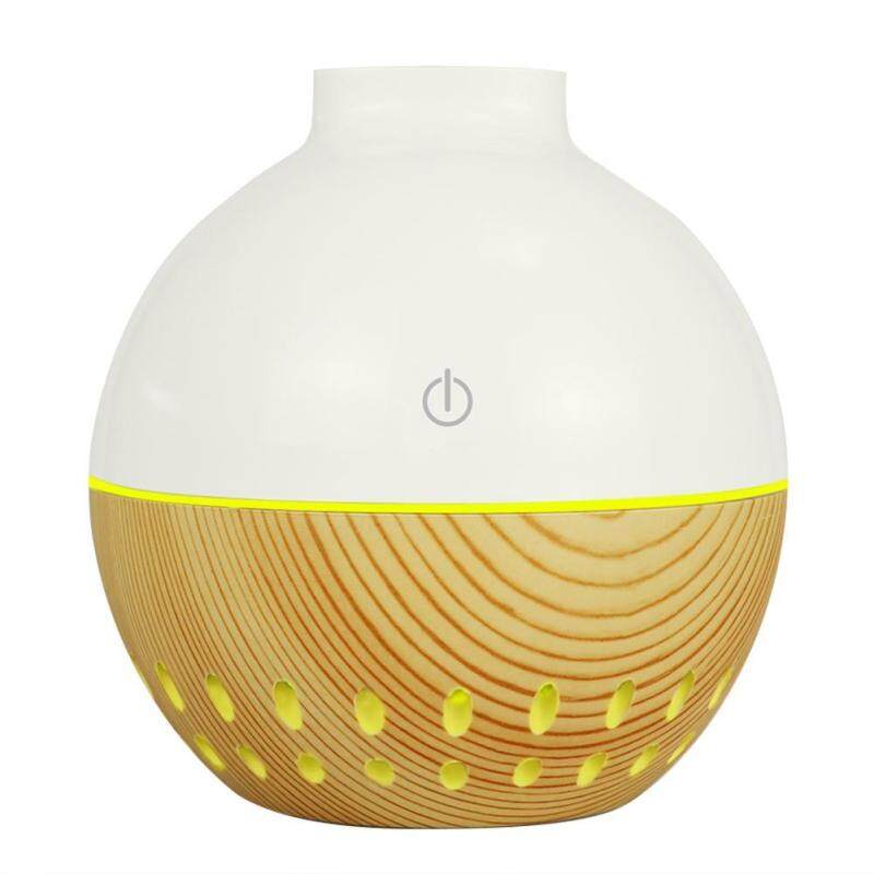 QUESTIONNO〔Low Price & High Quality〕130mL Wood Grain USB Aroma Essential Oil Diffuser Ultrasonic Air Humidifier Singapore