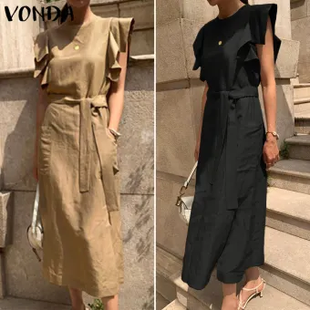 VONDA Women Summer Holiday Elegant 