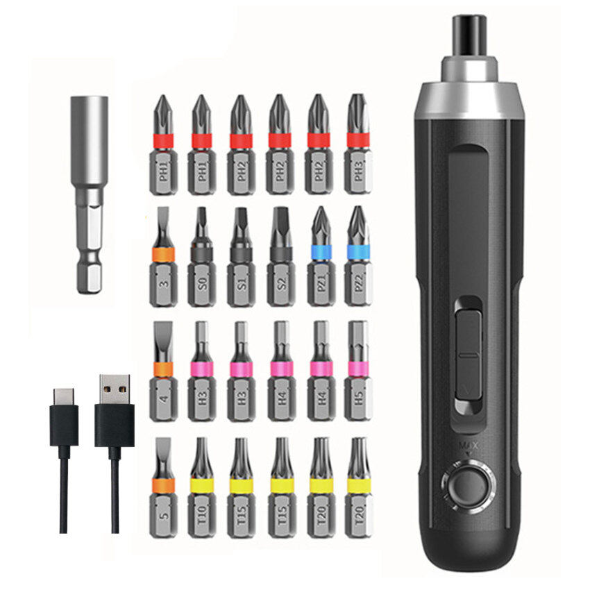 Electric Screwdriver 5speed Adjustable Torque Screwdriver Set 18650