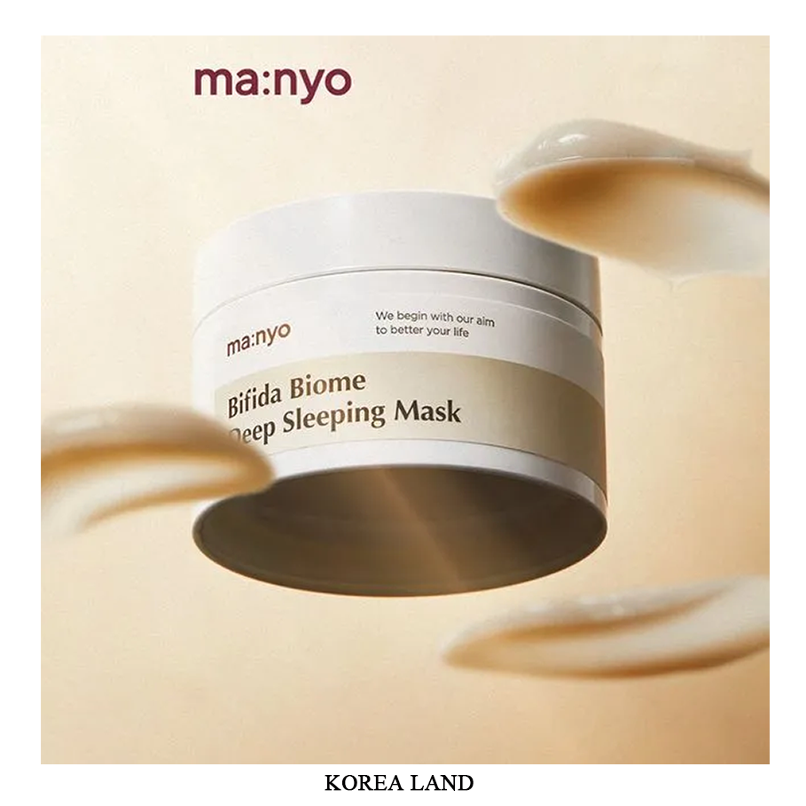 Manyo nhà máy | Bifida biome mặt nạ dùng khi ngủ sâu (100ml)