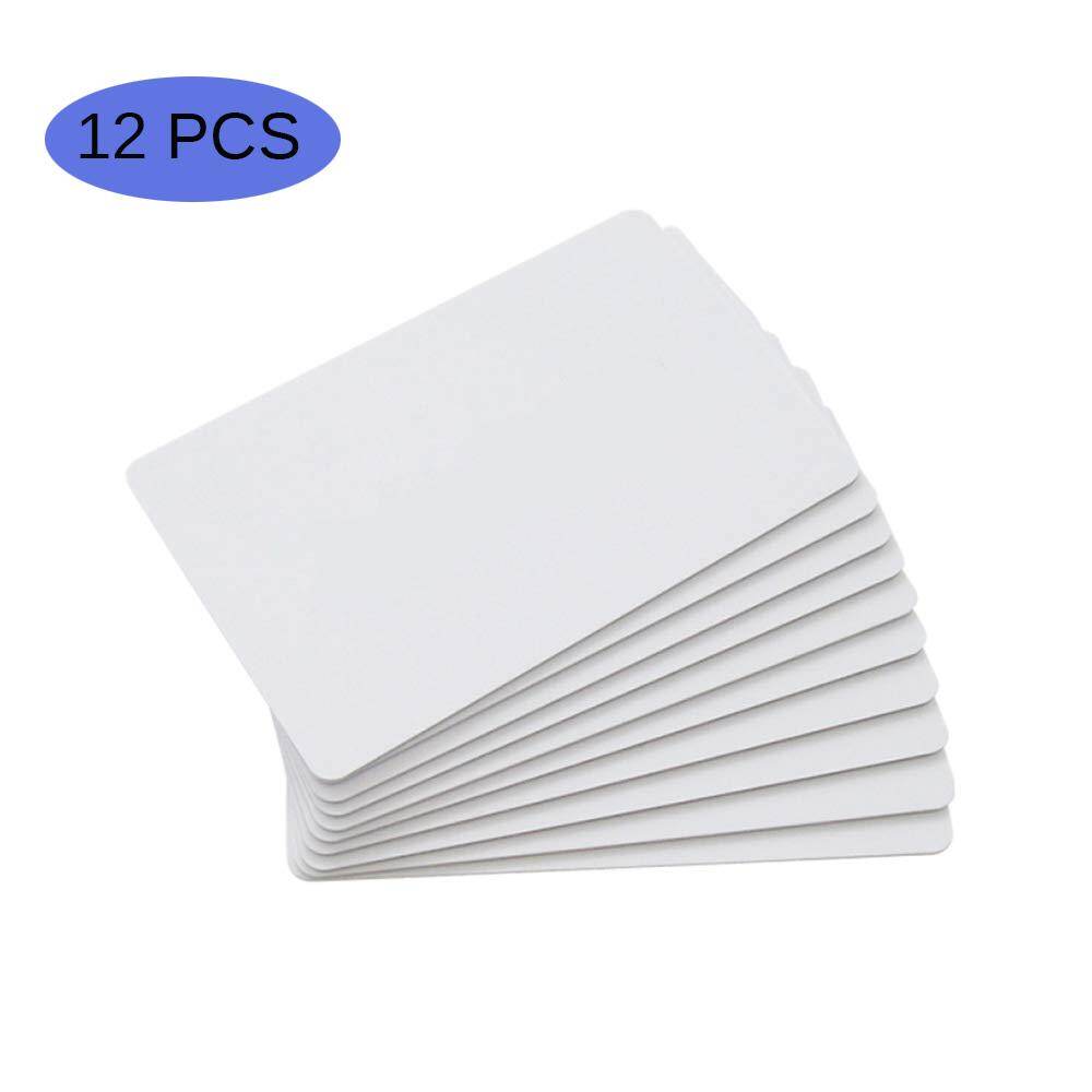 12 pieces nfc tags ntag215 pvc cards,blank printable ntag 215 nfc cards,iso size cards