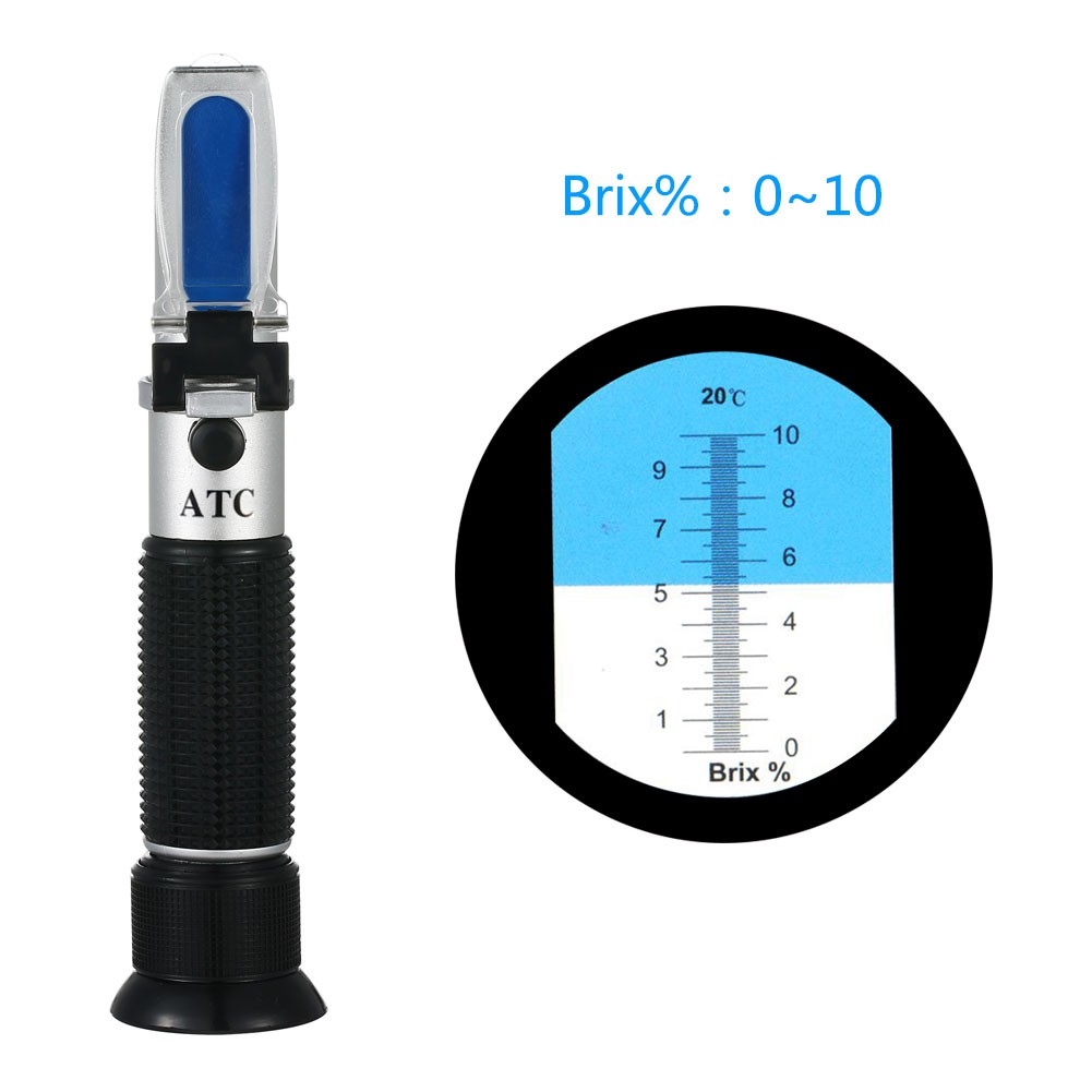 Khúc Xạ Kế RCYAGO 1-10% Brix Khúc Xạ Kế Đo Nồng Độ Đường Khúc Xạ Kế Đo Đường Abbe