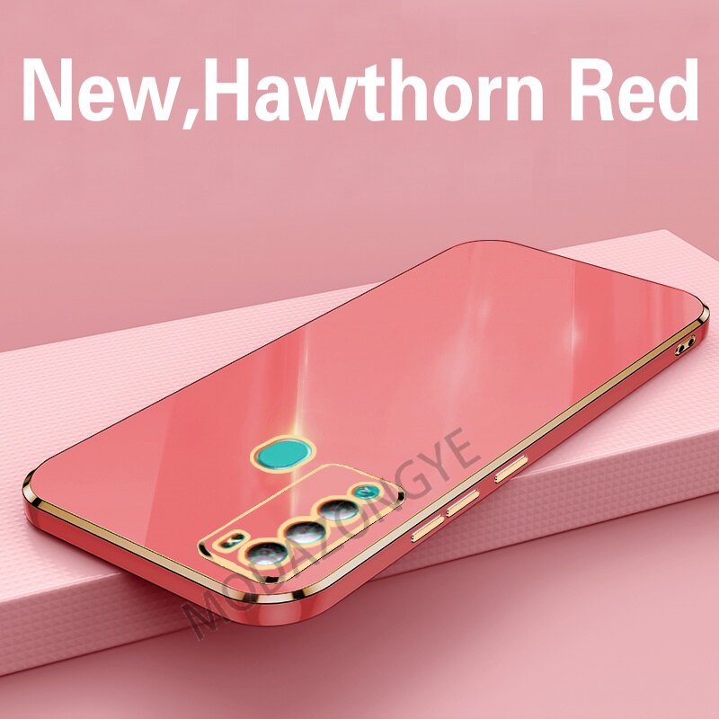 Ốp Cho ITEL Vision 2 Ốp Mềm Silicone TPU ITEL S16 Pro S16Pro Ốp Lưng Chống Sốc Mạ Điện Bảo Vệ