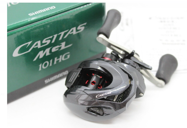 SHIMANO CASITAS MGL 101HG CASITAS 150HG BAIT CASTING REEL