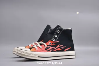 converse flame high top