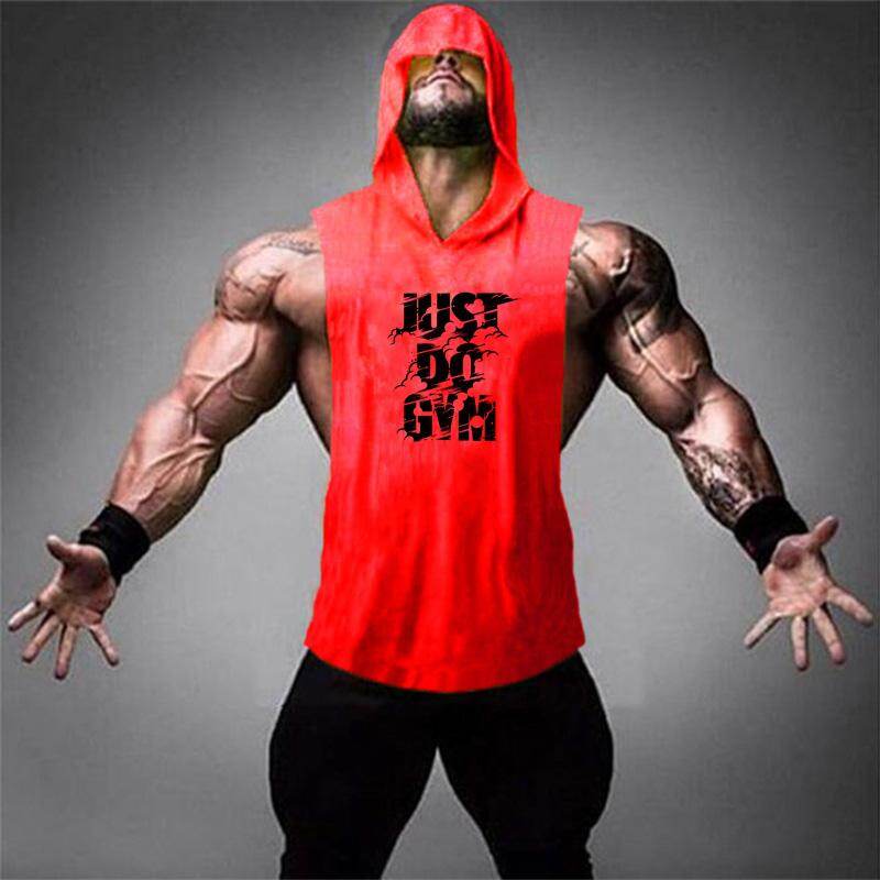 Letter Printed Graphic vest Summer Hoodies Tank Tops Gym Wear Summer Hoody