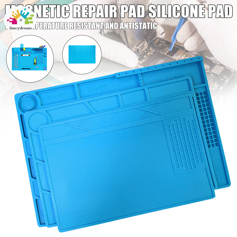 Fancydream Heat Insulation Working Mat Soldering Station Iron Phone Computer Repair Mat Heat-resistant Insulator Platform