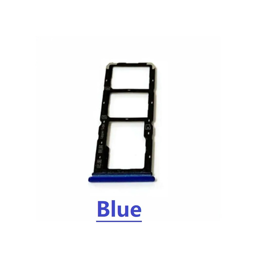For vivo y91 y91i y91c sim card tray holder for vivo y93 y93s y95 dual card slot replacement parts