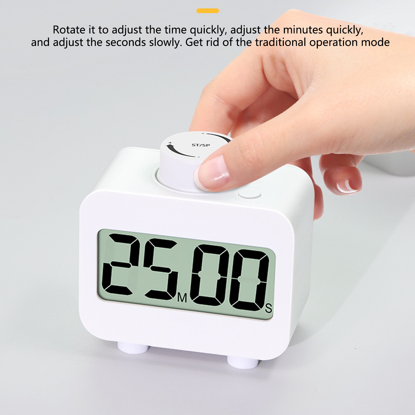 Autowholesaler Learning Timer Switch at Will Automatic Standby Mute Positive Timer And Countdown Precise Timing Student Study Time Manager for Study Time Manager Mute