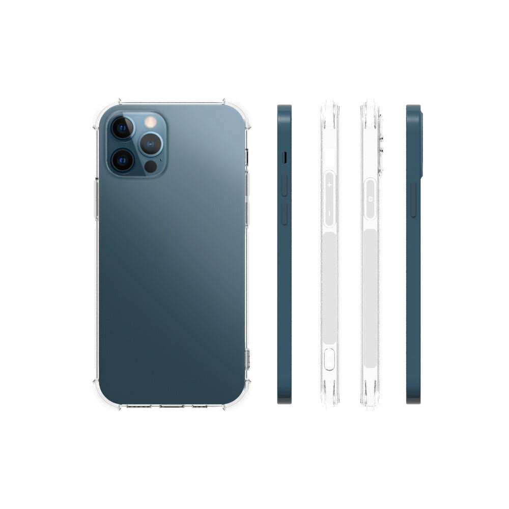 Soft Jelly Case for iPhone12 Mini iPhone 11 Pro Max Clear Transparent Cover iPhone 12 Pro Max Shockproof Shell Skin