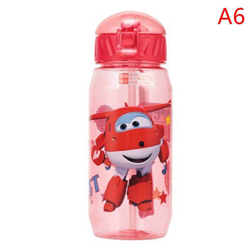 Baby Kids Children School Drinking Water Straw Bottle Sippy Suction Cup