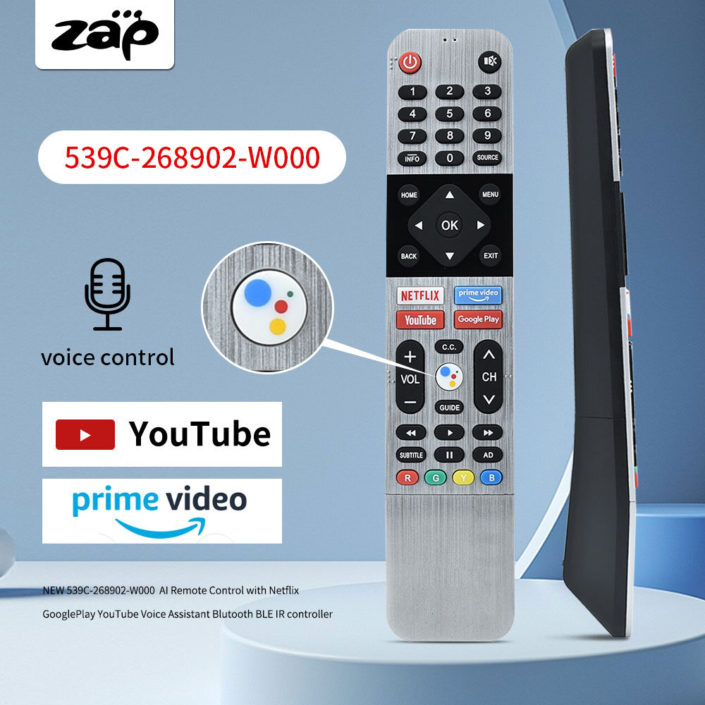 Coocaa smart tv 43s7g 50s6g remote control netflix & youtube