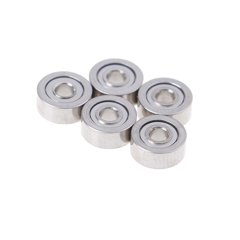 Produktbild von 10 Stück MR62ZZ Rillenkugellager 2x6x2.5 Mm – Mini Kugellager Aus Lagerstahl, Doppelte Metallabschirmung, Silber, Für Hohe Drehzahlen