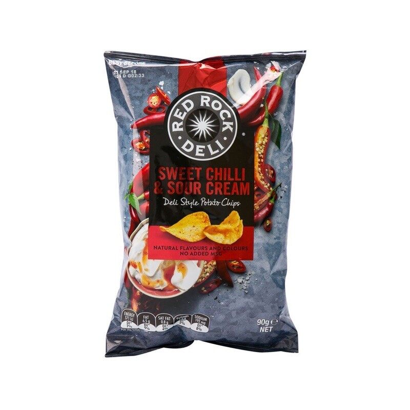 Red Rock Deli Potato Chips 165g Lazada